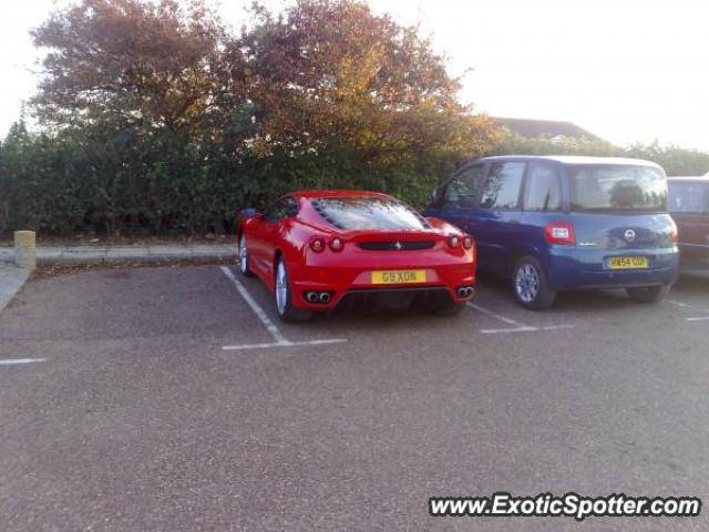 Ferrari F430 spotted in Ryde Isle of Wight, United Kingdom