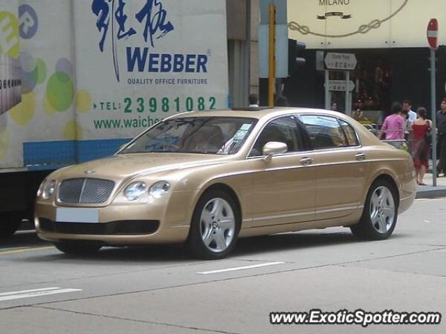 Bentley Continental spotted in Hong Kong, China