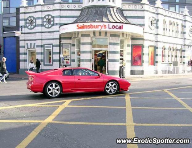 Lotus Esprit spotted in Sheffield, United Kingdom