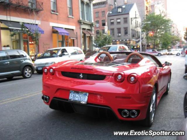 Ferrari F430 spotted in New York, New York
