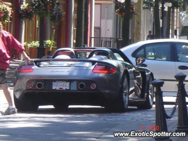 Porsche Carrera GT spotted in Vancouver BC, Canada