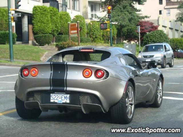 Lotus Elise spotted in Vancouver B. C., Canada