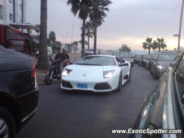Lamborghini Murcielago spotted in Casablanca, Morocco