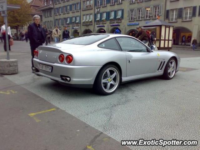Ferrari 575M spotted in Bern city, Switzerland