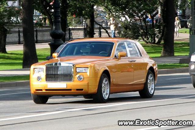 Rolls Royce Phantom spotted in St. Petersburg, Russia