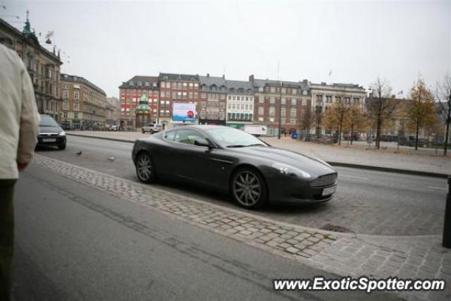 Aston Martin DB9 spotted in Copenhagen, Denmark