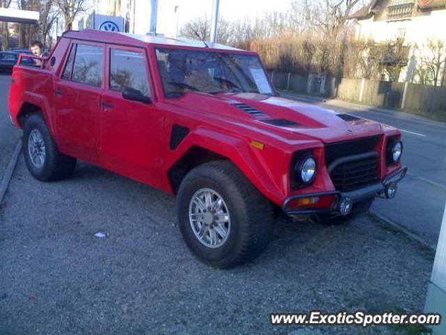 Lamborghini LM002 spotted in Munich, Germany