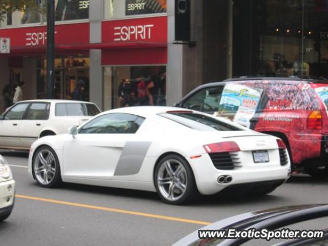 Audi R8 spotted in Vancouver B.C., Canada