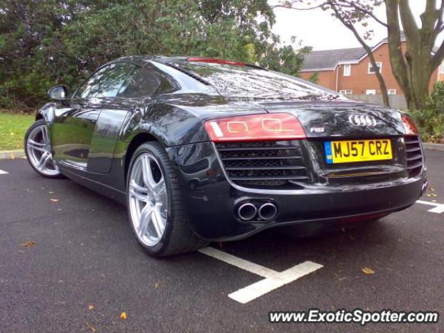 Audi R8 spotted in Manchester, United Kingdom