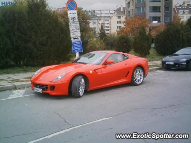Ferrari 599GTB spotted in Sofia, Bulgaria