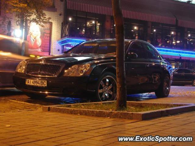 Mercedes Maybach spotted in Kiev, Ukraine