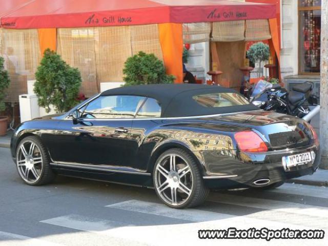 Bentley Continental spotted in Budapest, Hungary