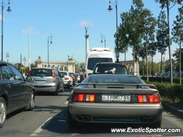 Lotus Esprit spotted in Budapest, Hungary