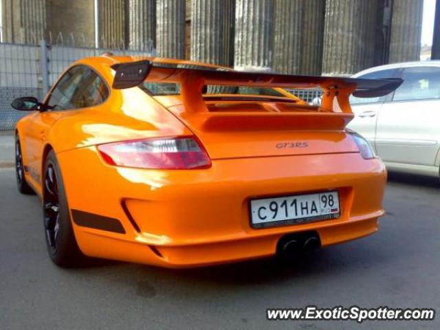 Porsche 911 GT3 spotted in St Petersburg, Russia