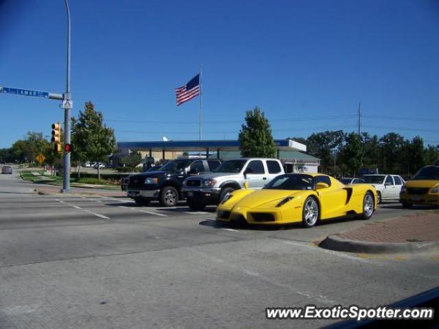 Ferrari Enzo spotted in Arlington, Texas