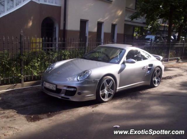 Porsche 911 Turbo spotted in Sopot, Poland