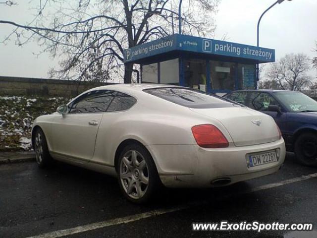 Bentley Continental spotted in Cracow, Poland