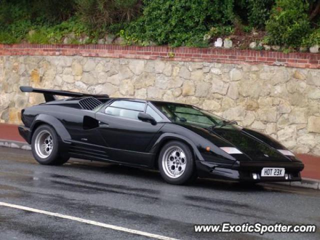 Lamborghini Countach spotted in Eastbourne, United Kingdom