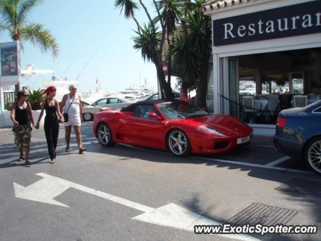 Ferrari 360 Modena spotted in Puerto Banus, Marbella, Spain