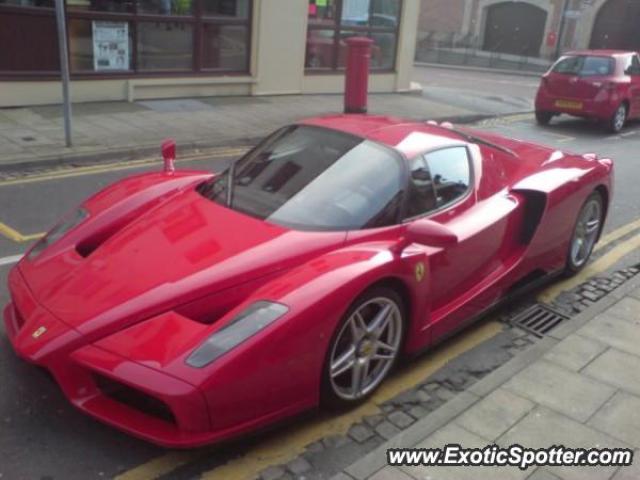 Ferrari Enzo spotted in Bolton, United Kingdom