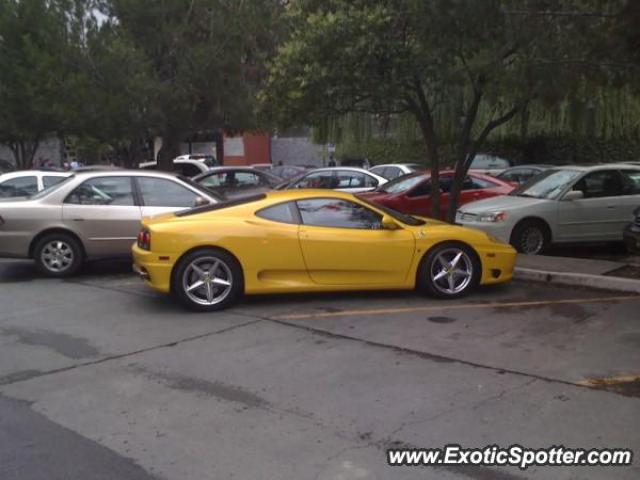 Ferrari 360 Modena spotted in Mexico City, Mexico