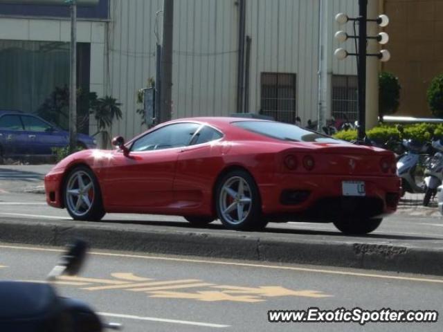 Ferrari 360 Modena spotted in Taichung, Taiwan