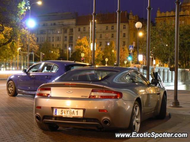 Aston Martin Vantage spotted in Budapest, Hungary