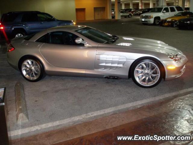 Mercedes SLR spotted in Las Vegas, Nevada