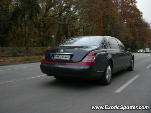 Mercedes Maybach spotted in Hamburg, Germany