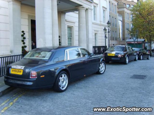 Rolls Royce Phantom spotted in London, United Kingdom