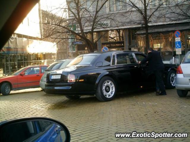 Rolls Royce Phantom spotted in Sofia, Bulgaria