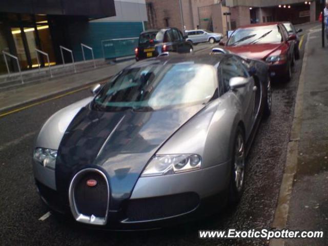 Bugatti Veyron spotted in Liverpool, United Kingdom
