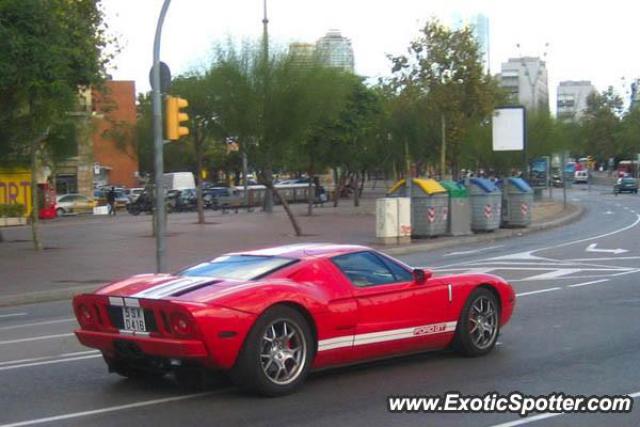 Ford GT spotted in Barcelona, Spain