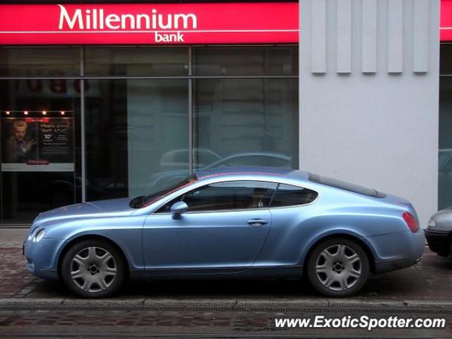 Bentley Continental spotted in Cracow, Poland