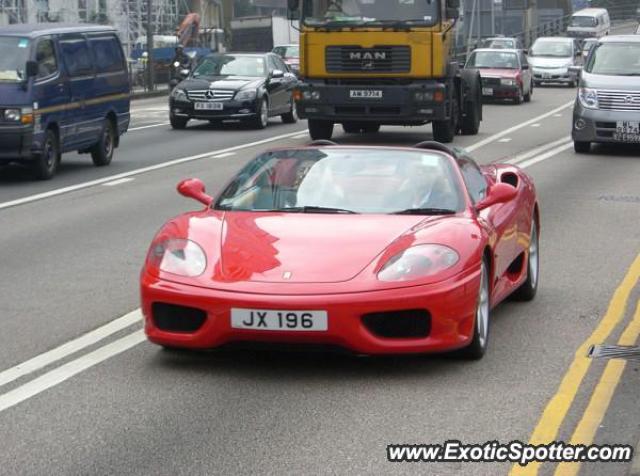 Ferrari 360 Modena spotted in HONG KONG, China