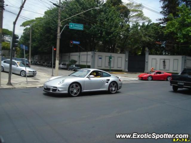 Porsche 911 Turbo spotted in Sao paulo, Brazil