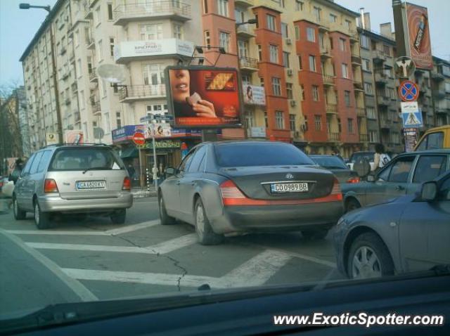 Mercedes Maybach spotted in Sofia, Bulgaria
