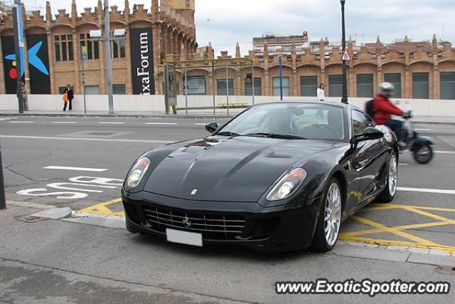Ferrari 599GTB spotted in Barcelona, Spain