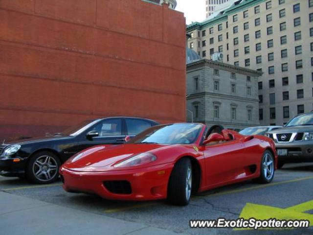 Ferrari 360 Modena spotted in Providence, Rhode Island
