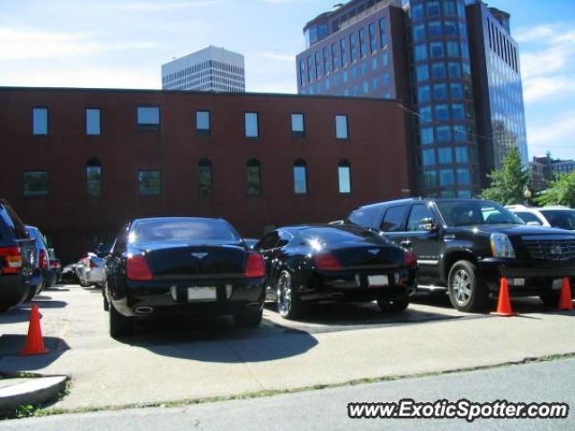 Bentley Continental spotted in Providence, Rhode Island