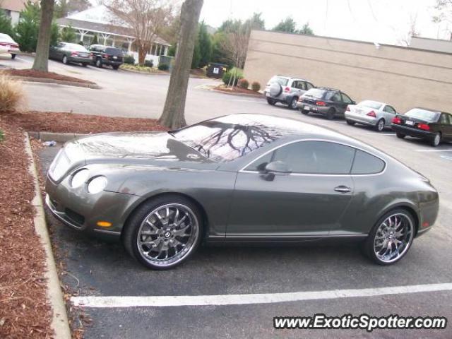 Bentley Continental spotted in Virginia Beach, Virginia