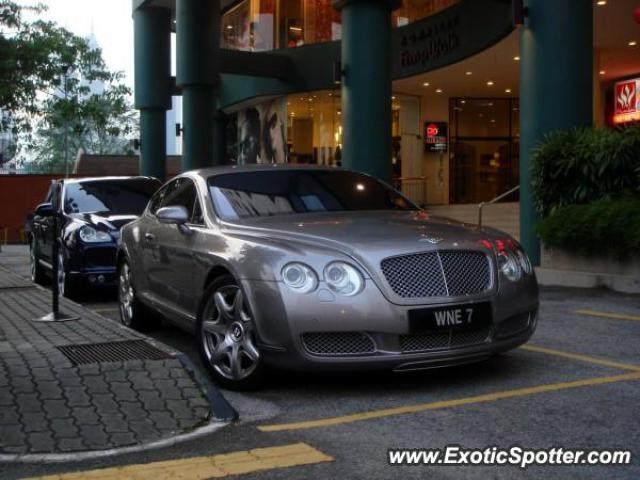 Bentley Continental spotted in Kuala Lumpur, Malaysia