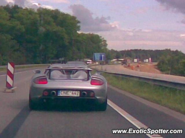 Porsche Carrera GT spotted in Unknown City, Lithuania