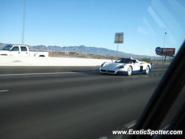 Maserati MC12 spotted in Las Vegas, Nevada