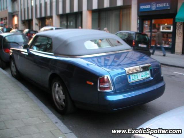 Rolls Royce Phantom spotted in Brussels, Belgium