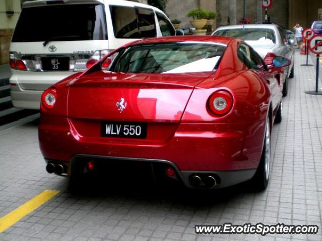 Ferrari 599GTB spotted in Kuala Lumpur, Malaysia