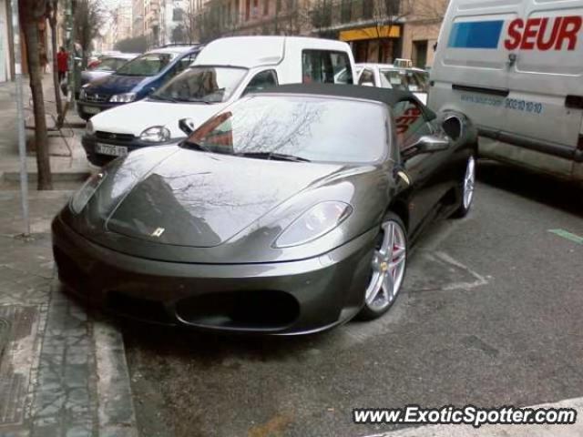 Ferrari F430 spotted in Madrid, Spain