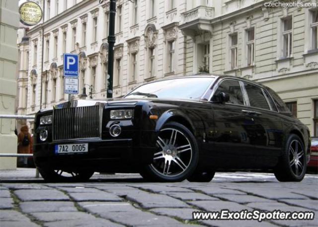 Rolls Royce Phantom spotted in Prague, Czech Republic