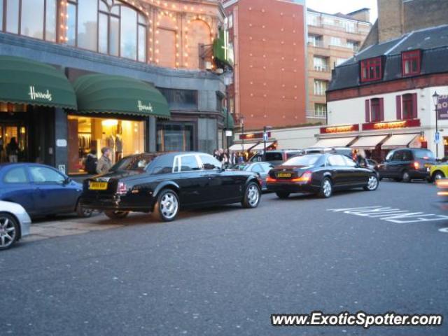 Rolls Royce Phantom spotted in London, United Kingdom