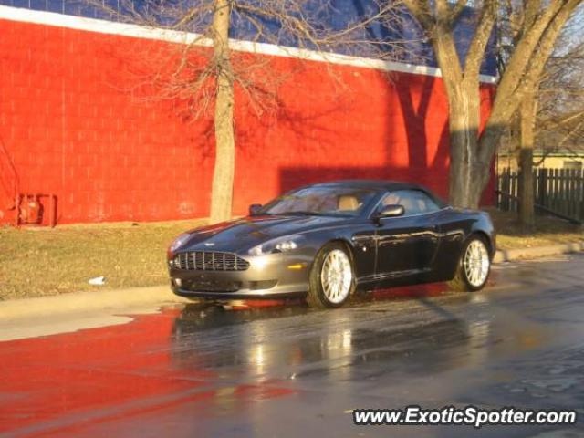 Aston Martin DB9 spotted in Lawrence, Kansas
